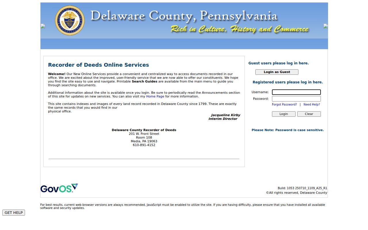 Haverford Township residents directory Delaware County Recorder CountyFusion index